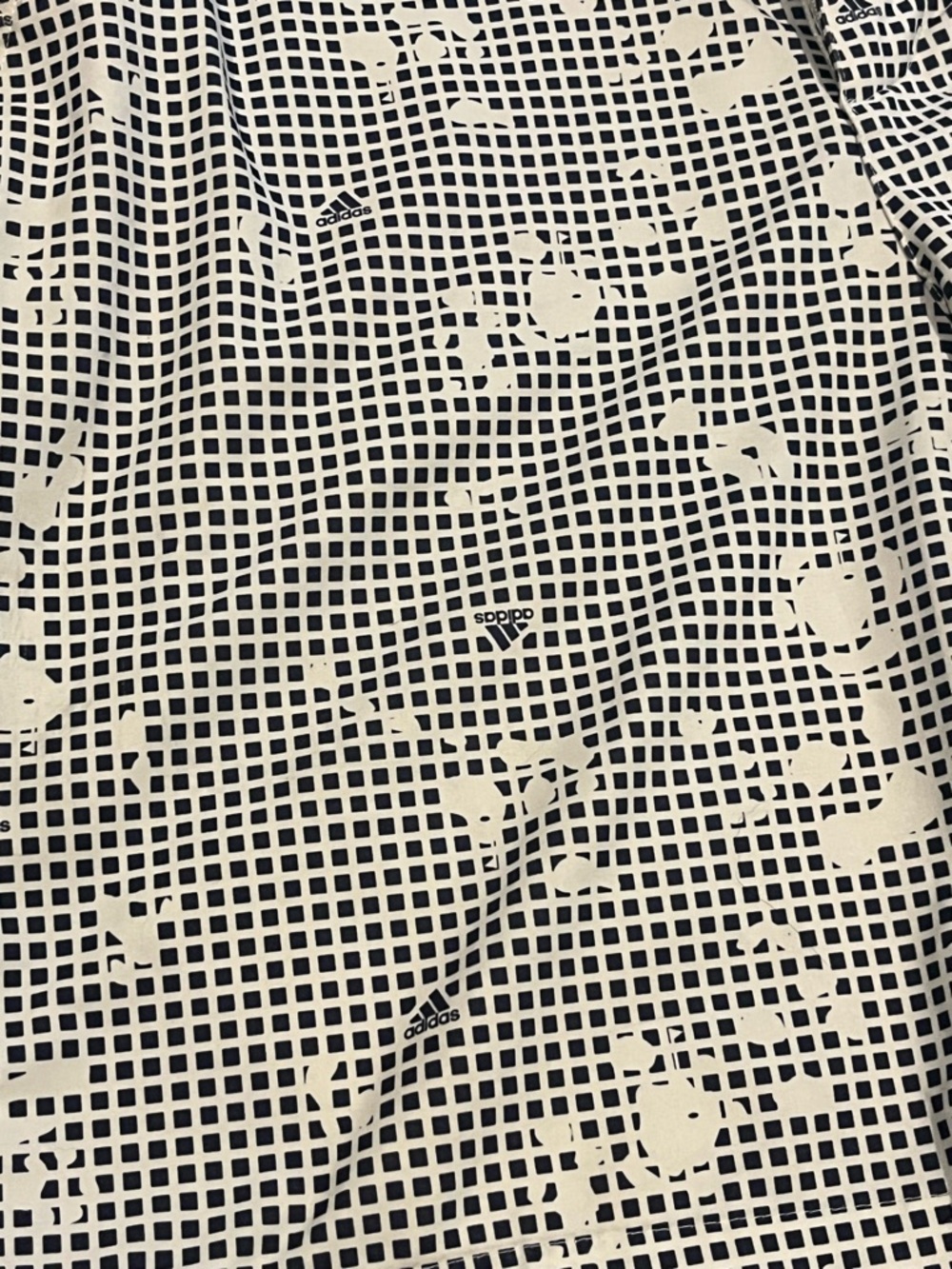 2 Adidas Men’s Golf Shorts — Black and Grey, Navy and White Grid Print size 30 - Picture 4 of 9